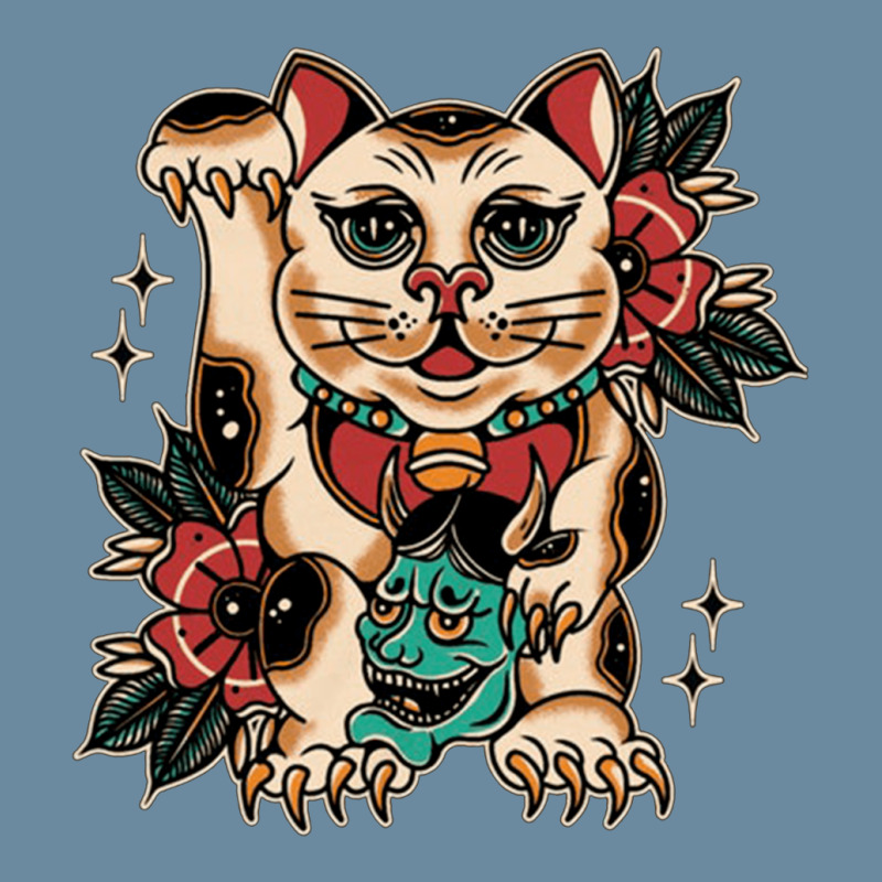 Lucky Cat, Lucky Cat Japan, Lucky Cat Art, Lucky Cat Painting, Lucky C Urban Heavy T-shirt | Artistshot