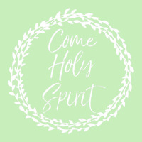 Christian Prayer Quote Flower Circle Come Holy Spirit Urban Heavy T-shirt | Artistshot