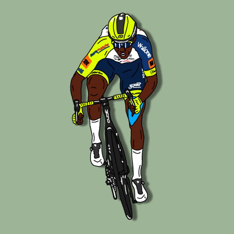 Biniam Girmay Champion Gent-wevelgem In Flanders Fields Urban Heavy T-shirt by cm-arts | Artistshot