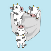 Cow Pocket Milk Cow In A Bag Urban Heavy T-shirt | Artistshot