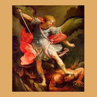 Angels Archangel Michael Defeating Satan Christian Warrior Urban Heavy T-shirt | Artistshot