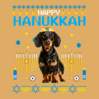 Dachshund Chanukah Jewish Ugly Hanukkah Sweater Pajama Urban Heavy T-shirt | Artistshot