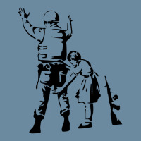 Banksy-girl-searching-soldier Urban Pullover Hoodie | Artistshot