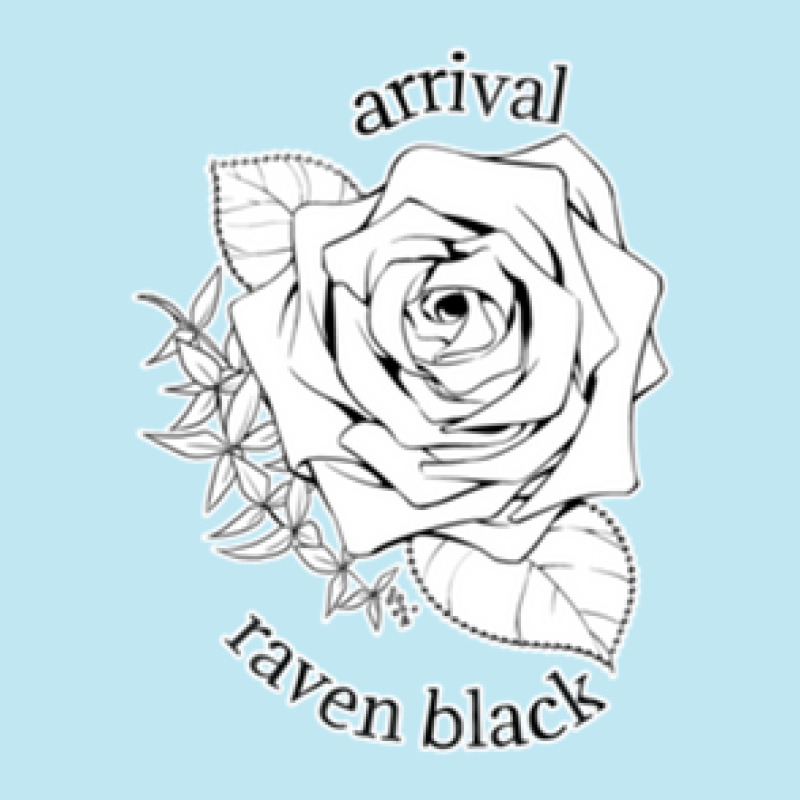 Raven Black Arrival Rose 1 Urban Pullover Hoodie by JeffereyGrimes | Artistshot