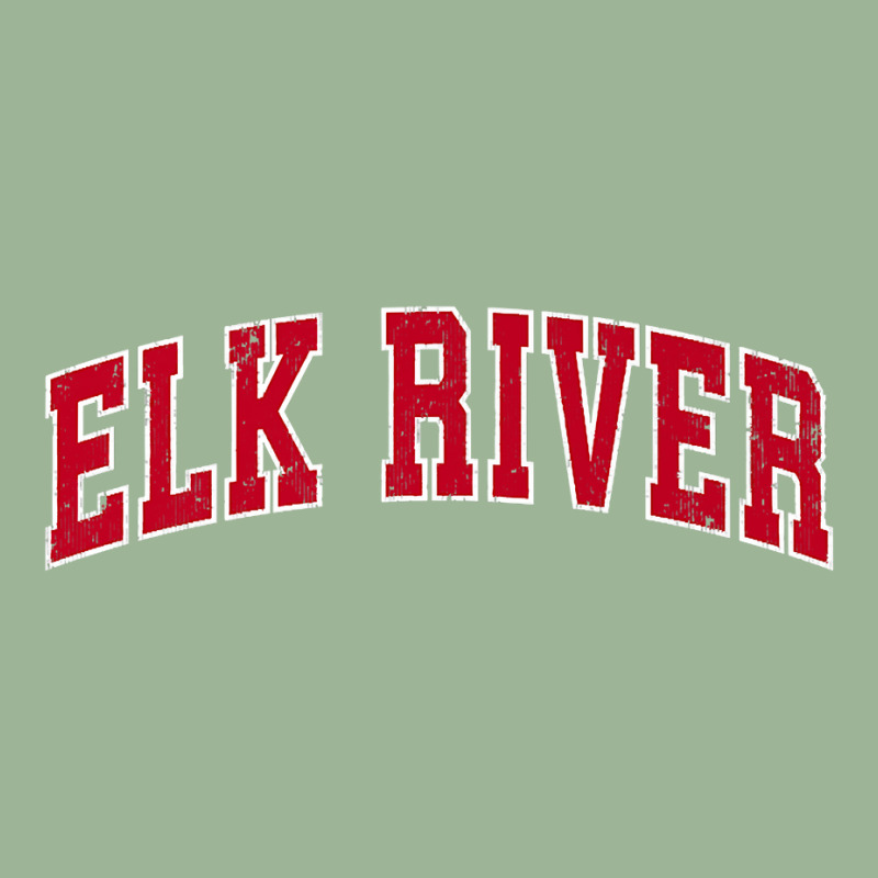 Mens Elk River Minnesota Mn Vintage Sports Design Red Design Premium T Urban Pullover Hoodie | Artistshot