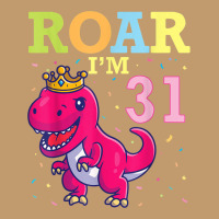 King Dinosaur Dance Happy My Birthday Roar I'm 31 Years Old Urban Pullover Hoodie | Artistshot