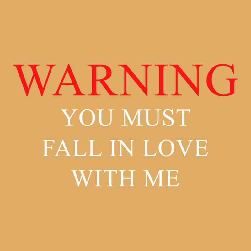 Warning You Must Fall In Love With Me Urban Pullover Hoodie | Artistshot