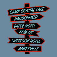 Horror Movie Location Signs Urban Pullover Hoodie | Artistshot