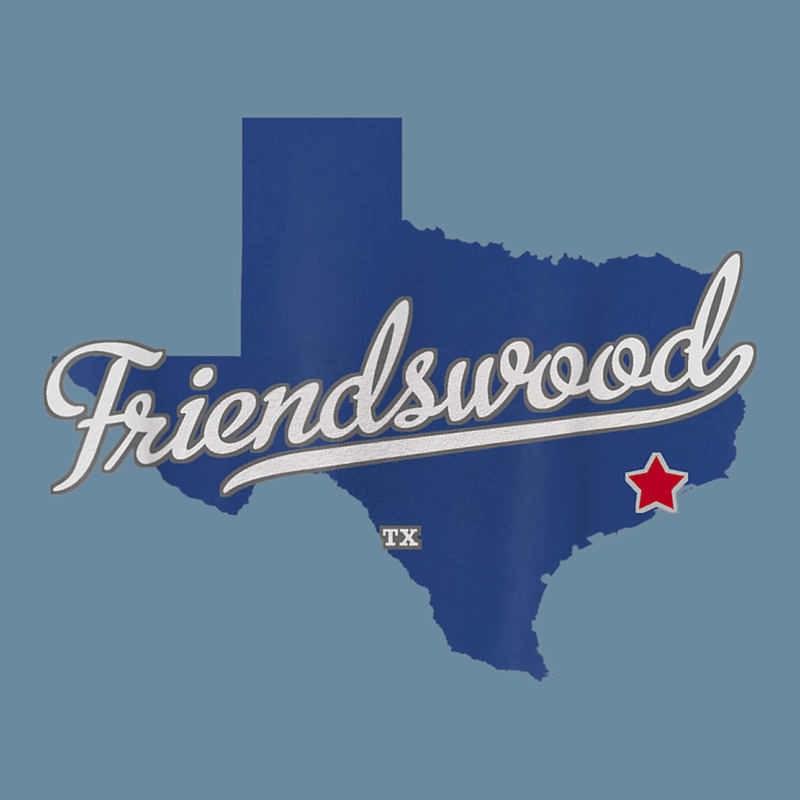 Friendswood Texas Tx Map Urban Pullover Hoodie | Artistshot