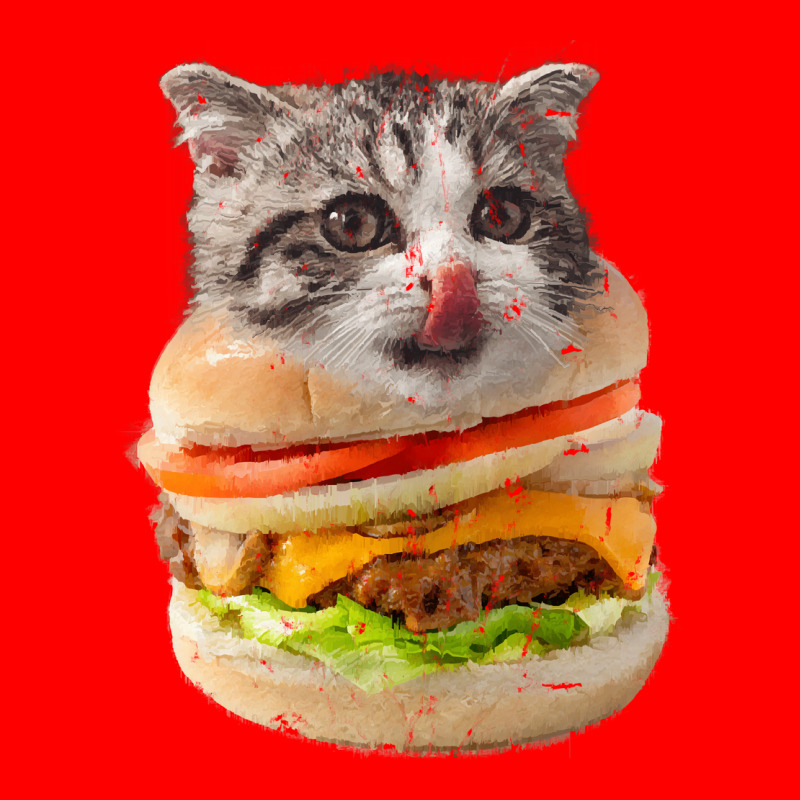 Cheeseburger Cat T  Shirt1302 Bomber Jacket | Artistshot