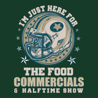 Football Just Here For Food Commercials Halftime Show Visor Hat | Artistshot