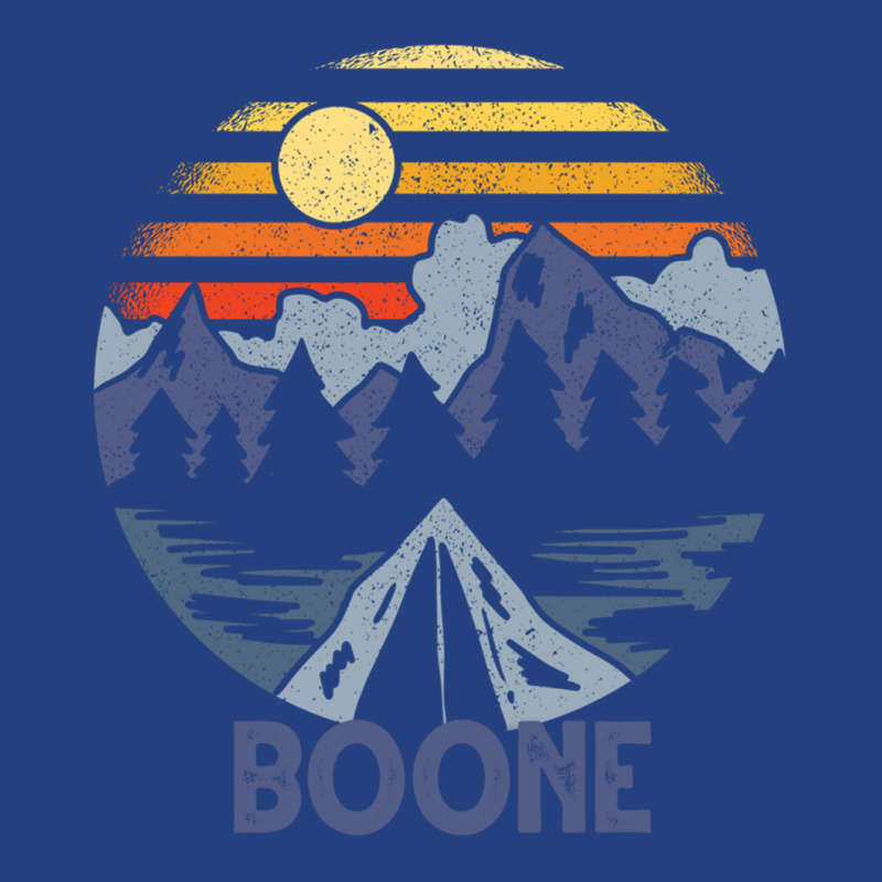 Boone, North Carolina Blue Ridge Mountains Camping Long Sleeve T Shirt Visor hat by KaseeDheera | Artistshot