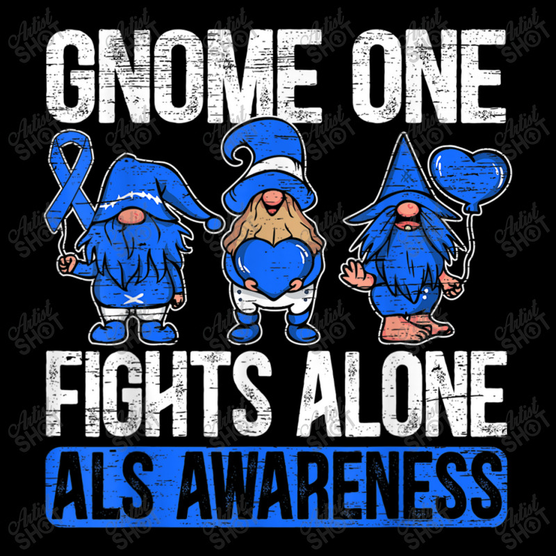 Gnome One Fights Alone Als Awareness Ribbon Supporter Visor hat by NathanielDesign | Artistshot