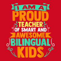 Proud School Teacher Bilingual Kids T Shirt Pom Pom Beanie | Artistshot