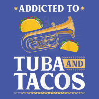 Tuba Instrument And Tacos, Funny Contrabass Tuba Player T Shirt Pom Pom Beanie | Artistshot