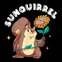 Sunquirrel Squirrel & Sunflower Themed Leisure T Shirt Pom Pom Beanie | Artistshot