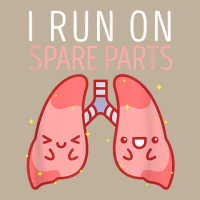 I Run On Spare Parts Lung Love Organ Donation Vintage T Shirt Sun Shade Cap | Artistshot