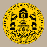 Seal Of San Diego, California Sun Shade Cap | Artistshot