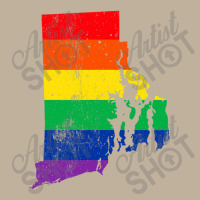 Rhode Island Rainbow Flag Map Gay Pride Lesbian Lgbt Sun Shade Cap | Artistshot