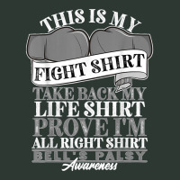 Fight Shirt I Facial Muscles Paralysis I Bells Palsy T Shirt Mesh Back Trucker Hat | Artistshot