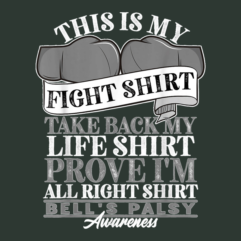 Fight Shirt I Facial Muscles Paralysis I Bells Palsy T Shirt Mesh Back Trucker Hat by Courtney Renee Jensen | Artistshot