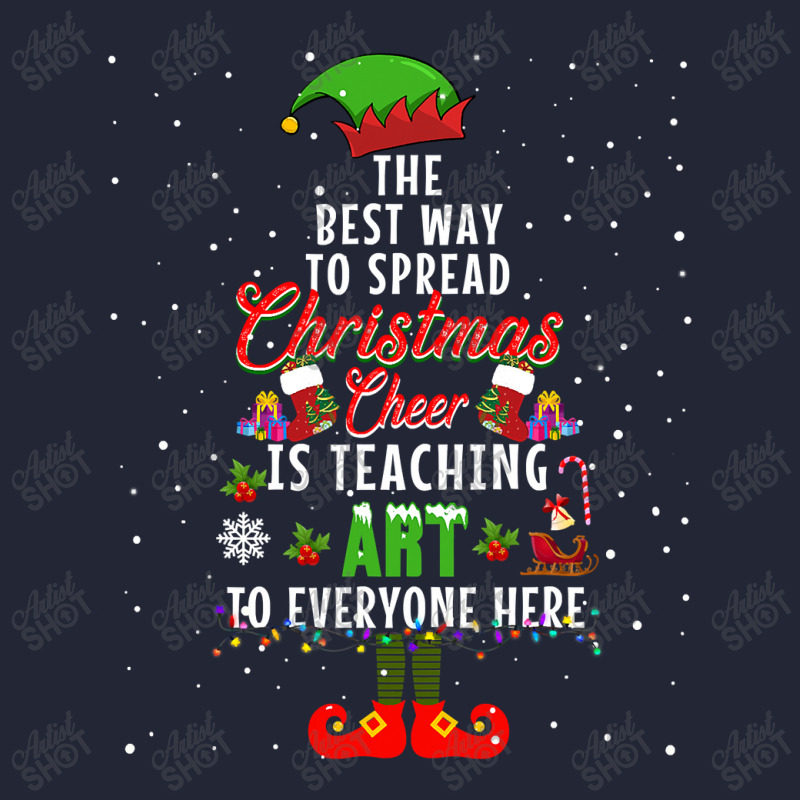 The Best Way To Spread Christmas Cheer Is Teaching Art T Shirt Mesh Back Trucker Hat by Patricia_Monreal | Artistshot