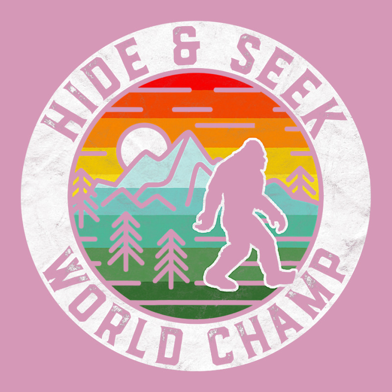 Bigfoot Hide   Seek World Champ Sasquatch Silhouette T Shirt Tie Dyed Bucket Hat by Hoangduong | Artistshot