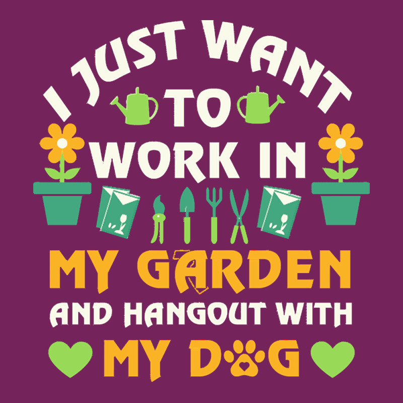 I Just Want To Work In My Garden T  Shirt I Just Want To Work In My Ga Tie Dyed Bucket Hat by horrifiedtheme | Artistshot