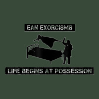 Ean Exorcisms Life Begins At Possession T Shirt Adjustable Baseball Cap | Artistshot