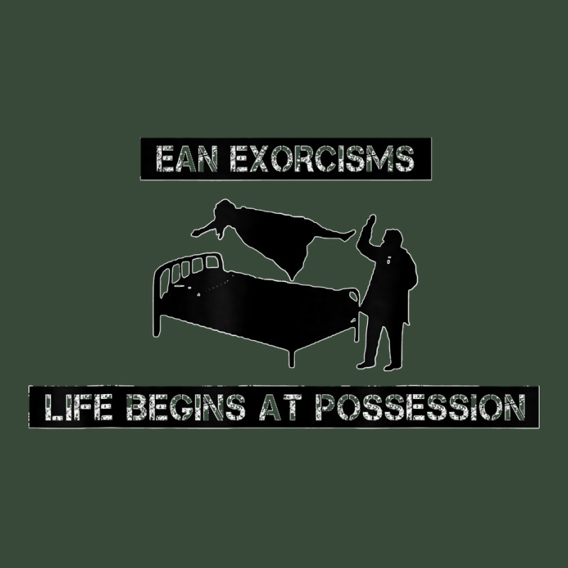 Ean Exorcisms Life Begins At Possession T Shirt Adjustable Baseball Cap by DonaldGutier | Artistshot