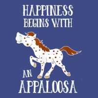 Happiness Begins With An Appaloosa Red Roan Horse Adjustable Baseball Cap | Artistshot