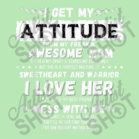 I Get My Attitude From My Freaking Awesome Mom Funny Gift Games Charac Dyed Cap | Artistshot