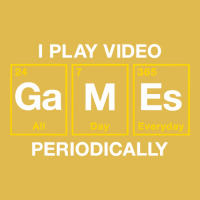 I Play Video Games Periodically Element Blocks Dyed Cap | Artistshot