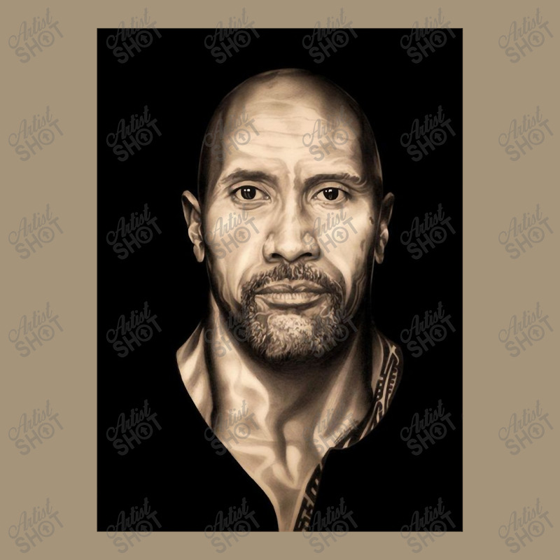 Men Funny Art Dwayne Johnson Dyed Cap by Artists-Zoe | Artistshot