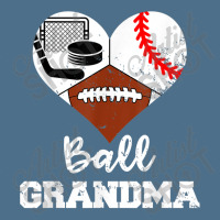 Ball Grandma Heart Funny Football Baseball Hockey Grandma T Shirt Dyed Cap | Artistshot