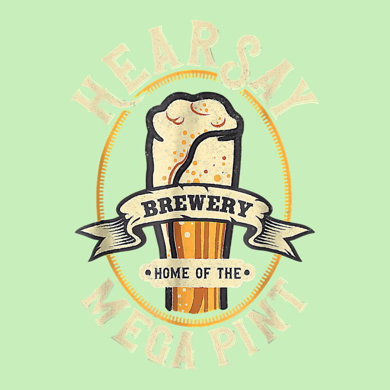 Hearsay Mega Pint Brewing Objection Hear Say Vintage T Shirt Urban Heavy T-shirt | Artistshot