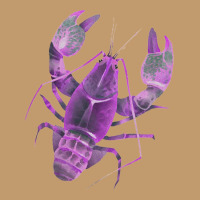 Aqua Purple Colored Lobster Urban Heavy T-shirt | Artistshot