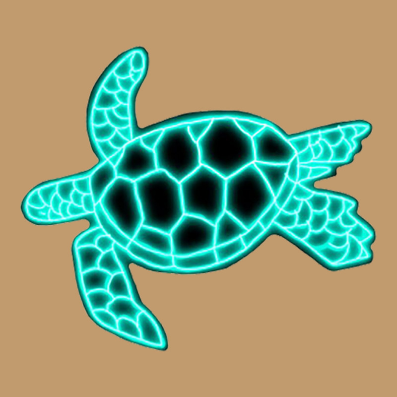 Neon Sea Turtle Urban Heavy T-shirt | Artistshot