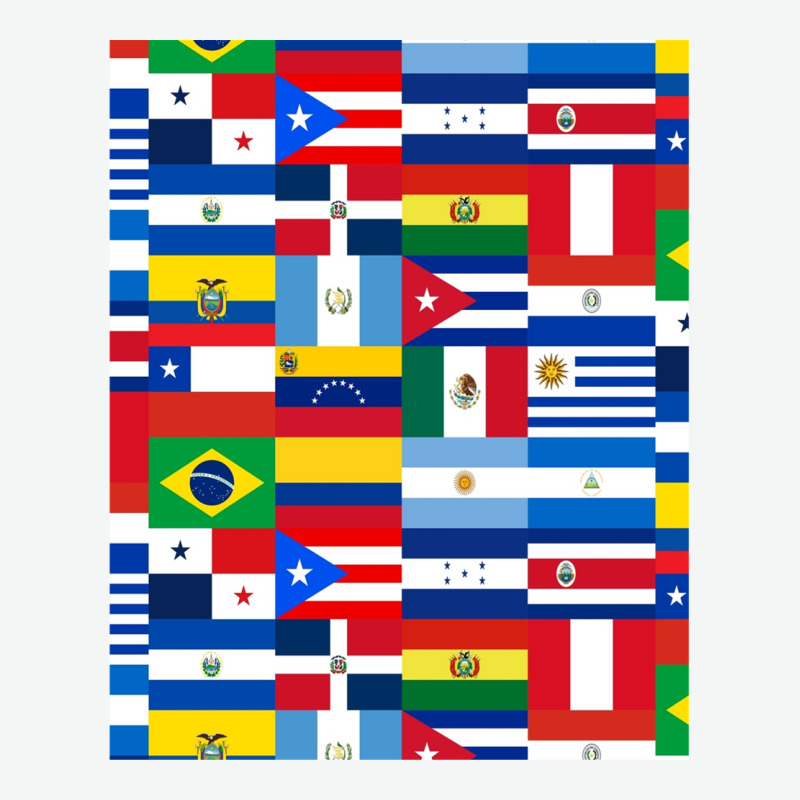 Flags Of Latin America Urban Heavy T-shirt by NicholasRoberson | Artistshot