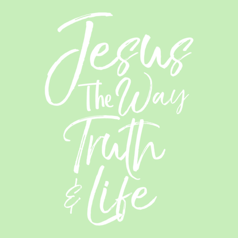 Bible Verse Quote Men's Jesus The Way The Truth And The Life-ydlxv Urban Heavy T-shirt by thangdinhsinhelf | Artistshot