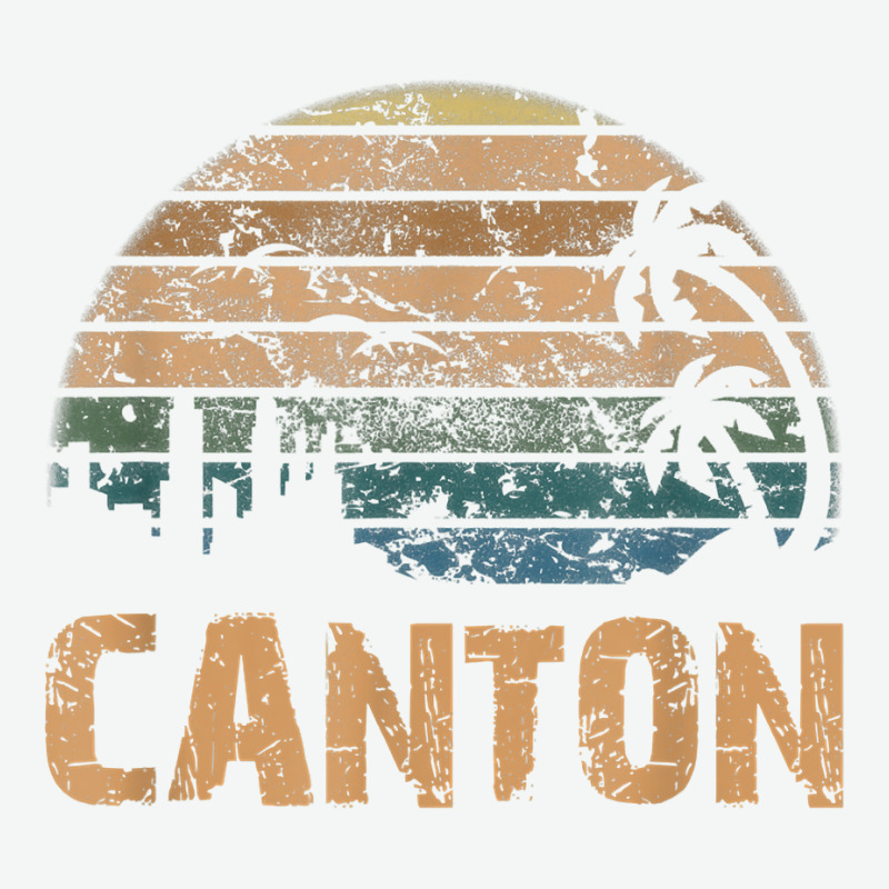 Canton Vintage Sunset Distressed Funny T Shirt Urban Pullover Hoodie | Artistshot