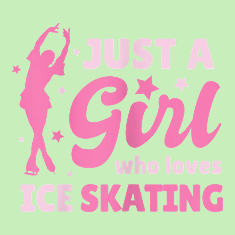 Just A Girl Who Loves Ice Skating Dance Funny Vintage Sports Urban Pullover Hoodie by JoolsShamel | Artistshot