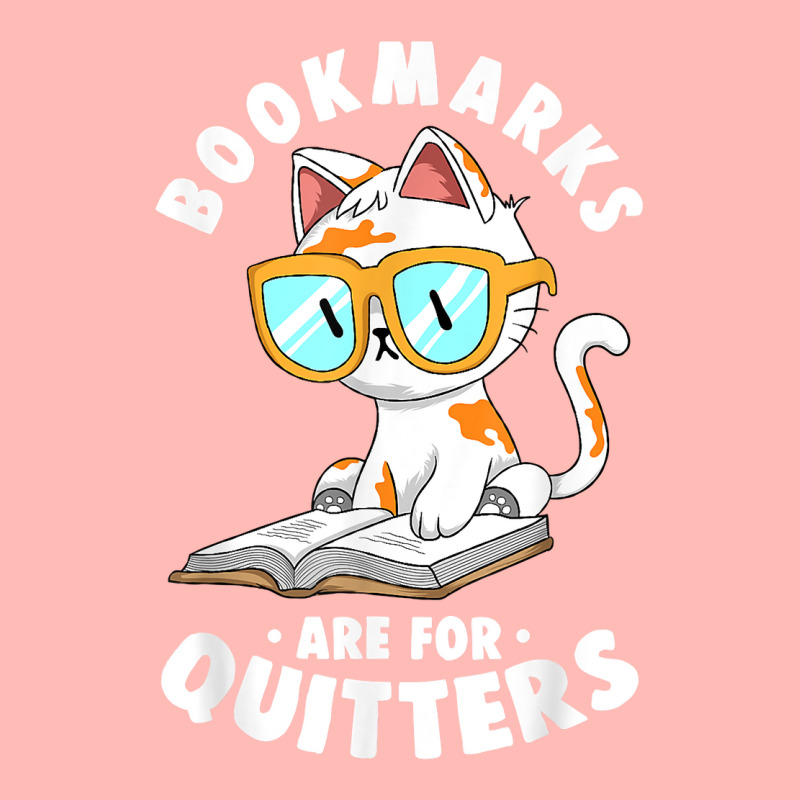 Bookmarks Are For Quitters Cute Nerdy Kitty Bookworm Gift T Shirt Urban Pullover Hoodie by lukaegawaefu | Artistshot