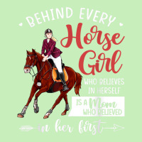 Behind Every Horse Girl Who Belives In Herself Is A Mom Urban Pullover Hoodie | Artistshot