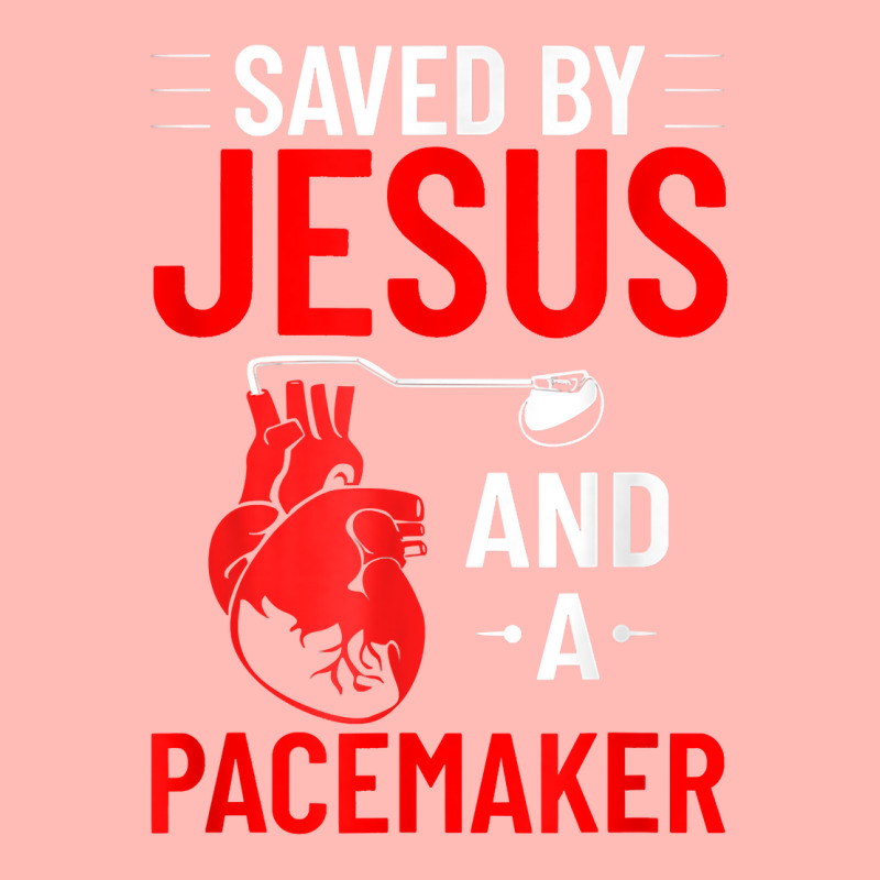 Saved By Jesus And A Pacemaker Heart Disease Awareness Funny T Shirt Urban Pullover Hoodie | Artistshot