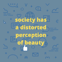 Society Has A Distorted Perception Of Beauty Urban Pullover Hoodie | Artistshot