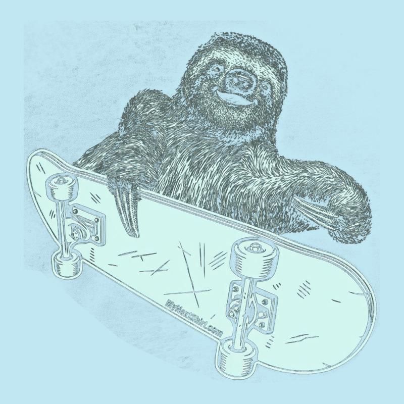 Sloth Riding A Skateboard, Sloth, Riding, Skateboard, Guys Animal, All Urban Pullover Hoodie | Artistshot