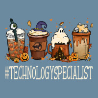 Technology Specialist Horror Coffee Halloween Pumpkin Autumn T Shirt Urban Pullover Hoodie | Artistshot