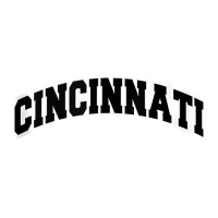 Cincinnati Ohio Varsity Style Vintage Red Tank Top Bomber Jacket | Artistshot