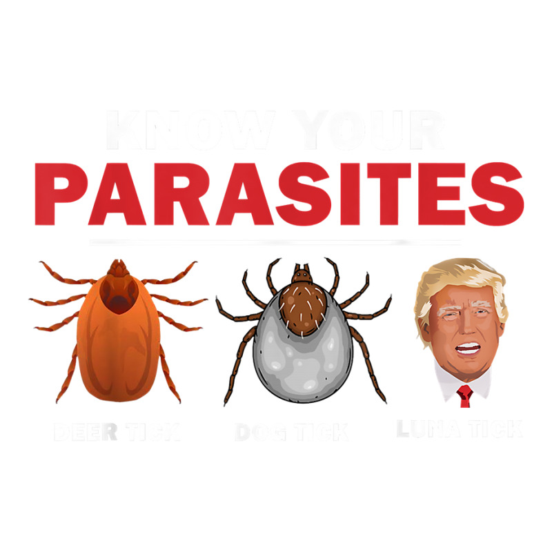 Retro Know Your Parasites Luna Tick Anti Trump 86 45 Gift T Shirt Bomber Jacket by milkeyderamse | Artistshot